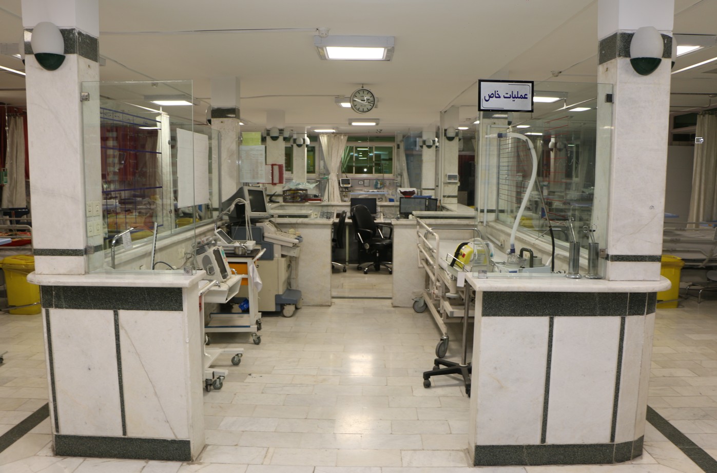 واحد ICU بیمارستان امام خمینی کرج